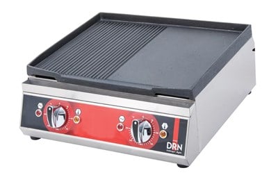 DRN 50 Cm Döküm Izgara Yarı Oluklu Elektrikli 50x50x20 Cm DRNDIZE-50 (DRNDIZE-50)