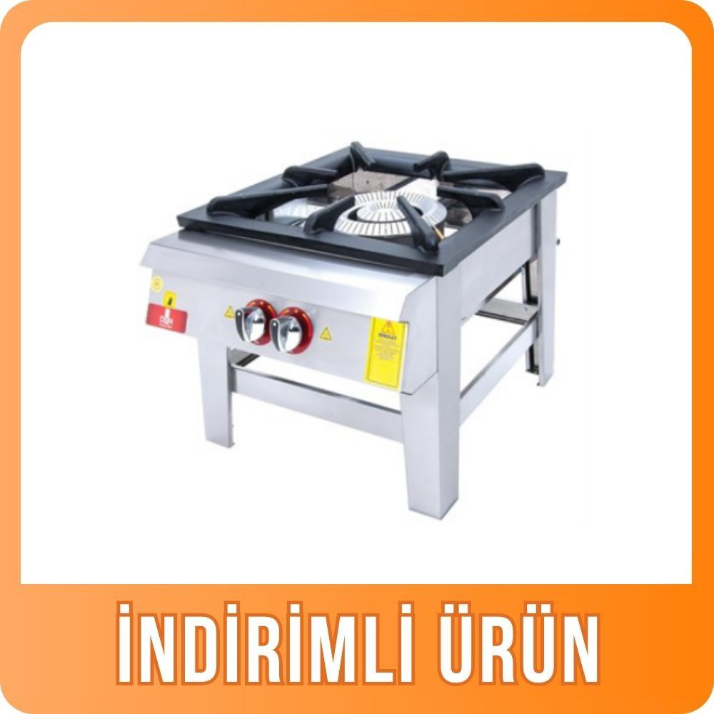 DRN Çift Yanışlı Yer Ocağı Gazlı ve Lpg Li 60x70x55 Cm DRNKS-6062 (DRNKS-6062)