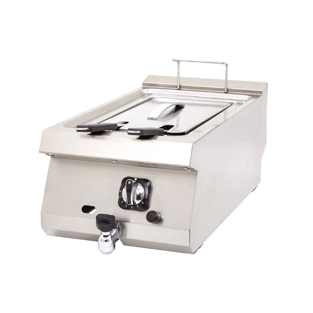 DRN 9 Litre Fritöz Gazlı Set Üstü 40x73x30 cm DRNGF-4070 (DRNGF-4070)