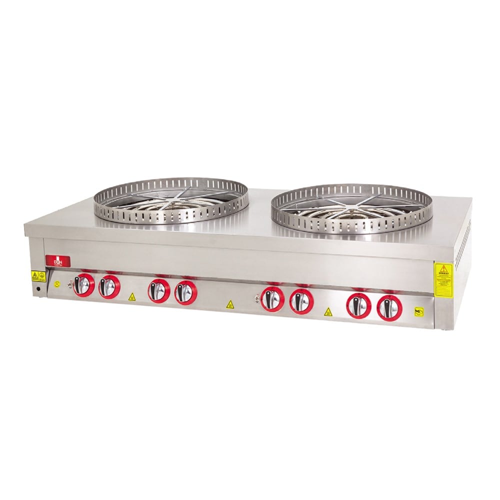 DRN Gazlı Su Böreği Ocağı 3’lü Set Üstü 210x70x35 cm DRNSBS-3 (DRNSBS-3)