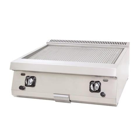 DRN Gazlı Oluklu Pleyt Izgara Set Üstü 80x73x30 cm DRNGI-8070N (DRNGI-8070N)