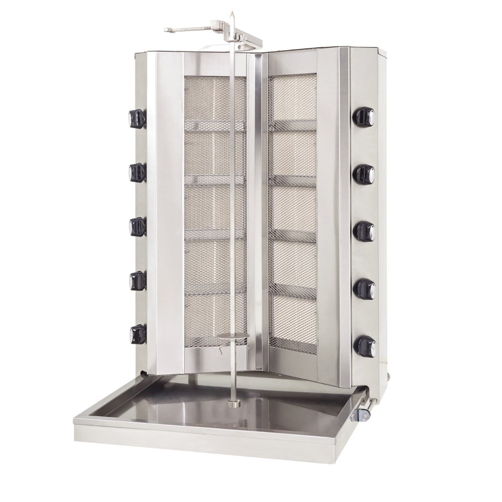 DRN Sabit Döner Ocağı 10 Radyanlı V Tip Gazlı ve Lpg Li 70x80x100 Cm DRNDVSG-10 (DRNDVSG-10)
