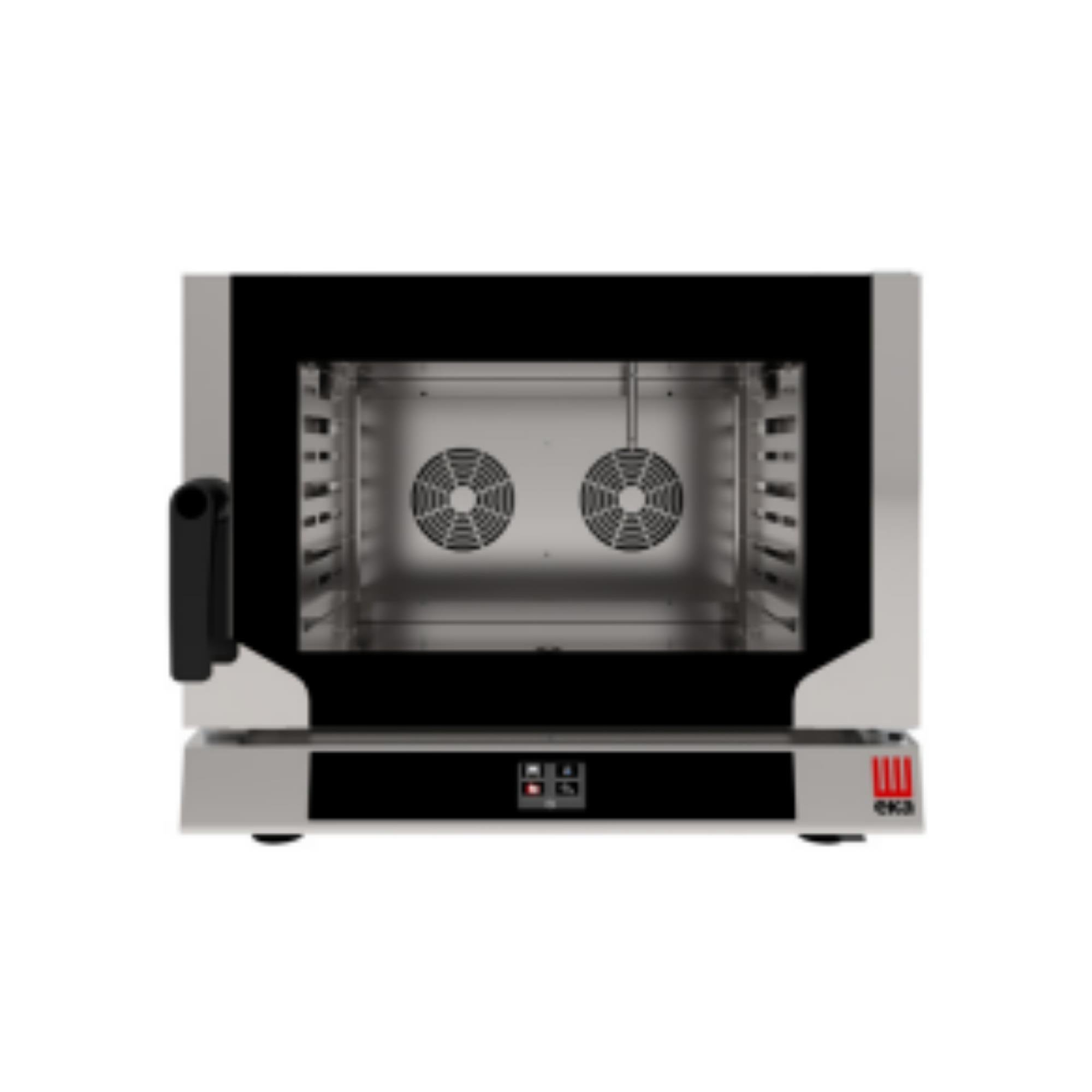 Eka 4 Tepsili Patisserie Fırın Nemlendirmeli Dijital Elektrikli 60x40 EKF 464 N T AL UD (EKF 464 N T AL UD)