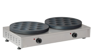 Omake Elektrikli Teflonlu Pankek Makinesi 2’li Elektrikli 28,5kg Omk.PNK04.E21.0014.Z5F (Omk.PNK04.E21.0014.Z5F)