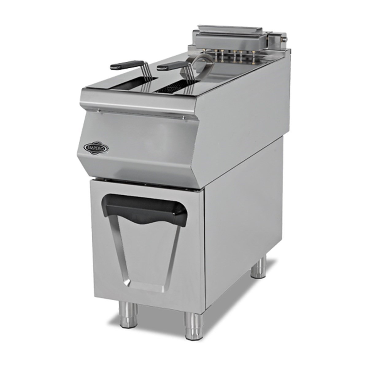 Empero Gazlı Fritöz 16 Litre Alt Dolaplı 40x70x85 cm EMP.PLS.7FG010 (EMP.PLS.7FG010)
