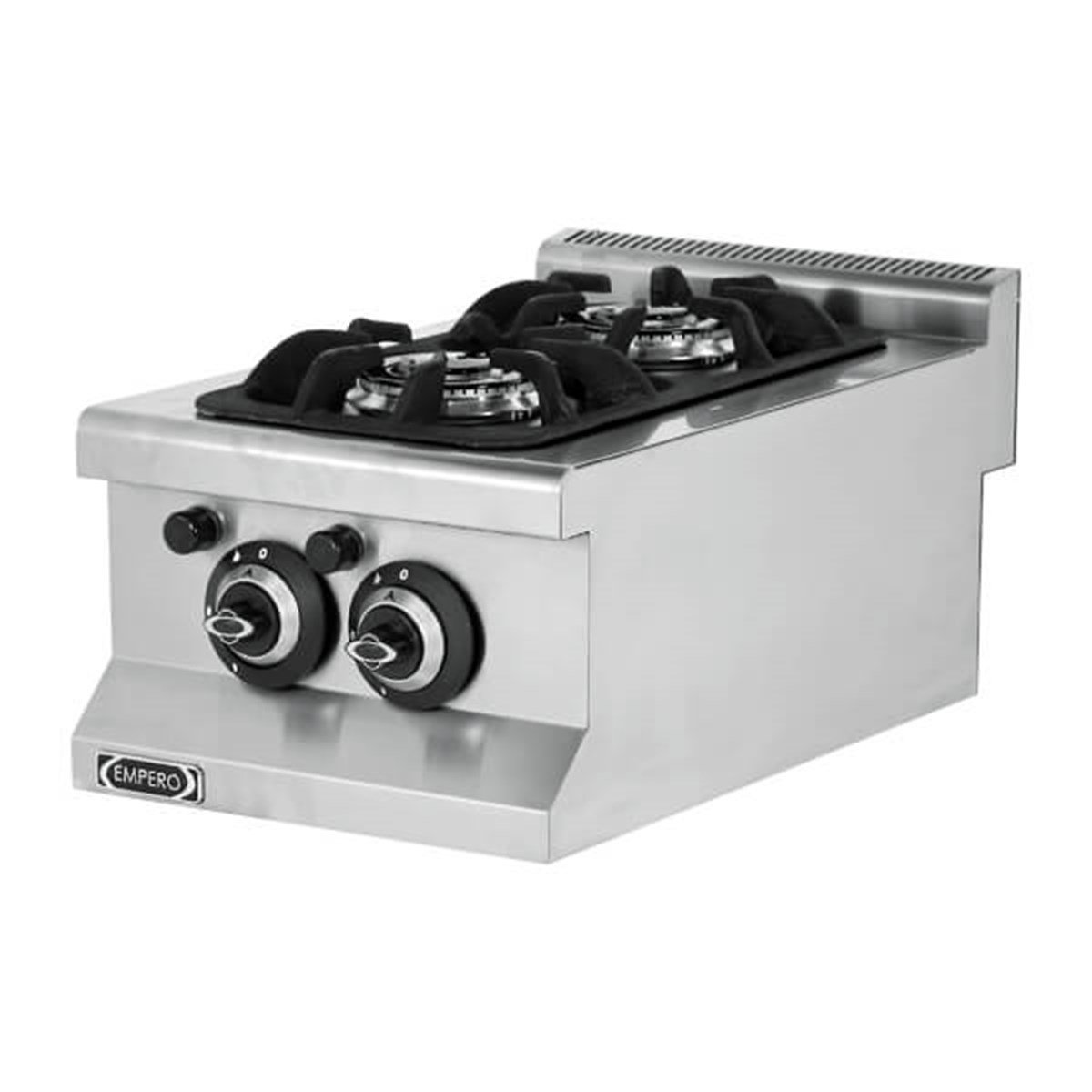 Empero Set Üstü Gazlı Ocak 2 Brülörlü Ce Belgeli 40x63x28 cm EMP.6KG010 (EMP.6KG010)