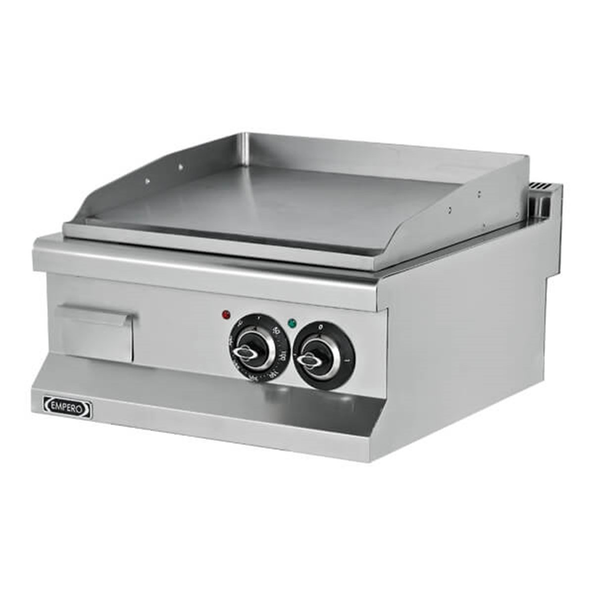 Empero Elektrikli Yarı Düz Yarı Oluklu Pleyt Izgara Profesyonel Seri 60x63x28 cm EMP.6IE022 (EMP.6IE022)