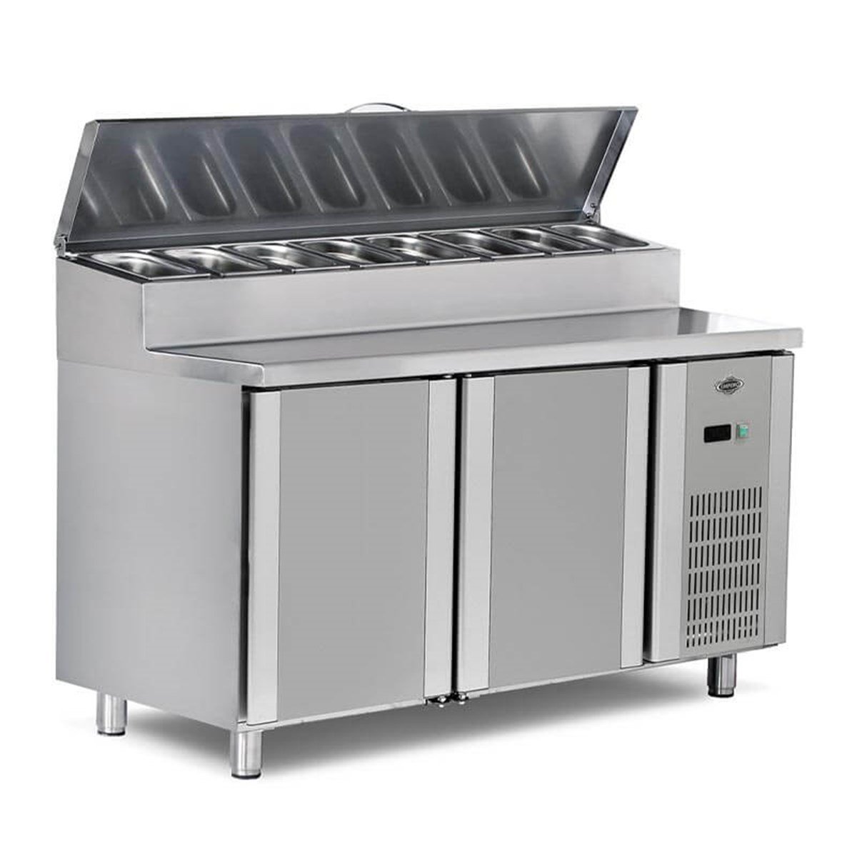 Empero Pizza Hazırlık Dolabı 2 Kapılı 150x70x85 cm EMP.150.70.01-PS (EMP.150.70.01-PS)