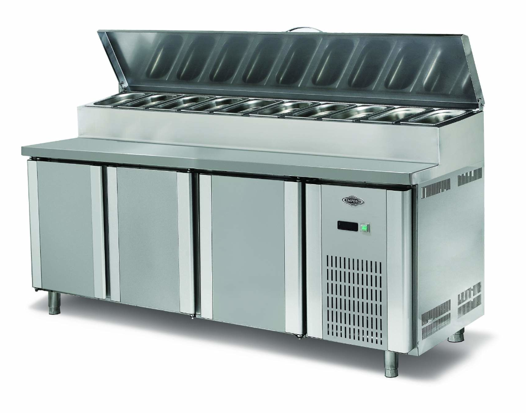 Empero Pizza Hazırlık Dolabı 3 Kapılı 200x70x85 cm EMP.200.70.01-PS (EMP.200.70.01-PS )