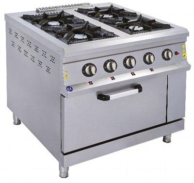 Görkem 4 Lü Kuzine Gazlı ve Lpg Li 100x100x85 Cm 804 (804)
