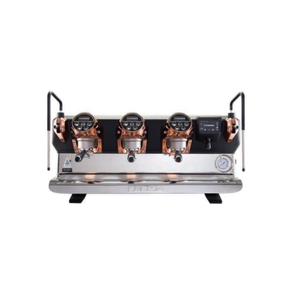 Faema Tam Otomatik Espresso Kahve Makinesi 3 Gruplu Kahve Makinesi E71 E A/3 5 Button Bakır (E71 E A/3 5 Button Bakır)