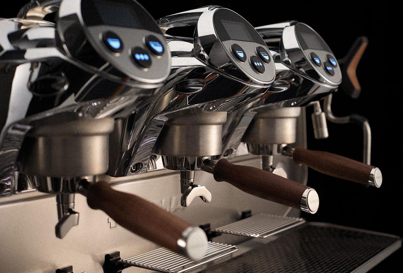 Faema Tam Otomatik Espresso Kahve Makinesi 2 Gruplu Kahve Makinesi President A/2 (President A/2)