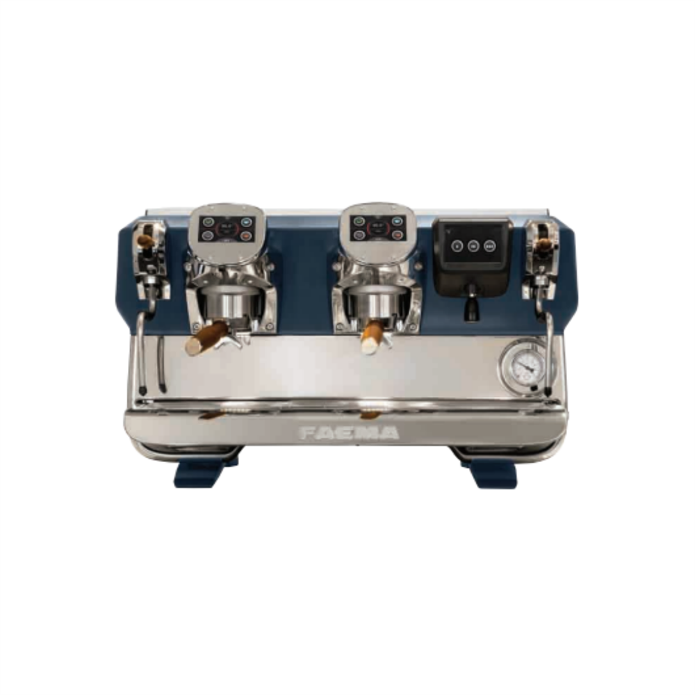 Faema E71 A/2 Touch Blue Pearl Tam Otomatik Espresso Kahve Makinesi 2 Gruplu (E71 A/2 Touch Blue Pearl)