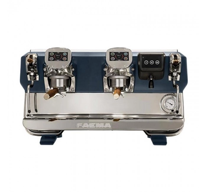 Faema E71 A/2 Touch Blue Pearl Tam Otomatik Espresso Kahve Makinesi, 2 Gruplu