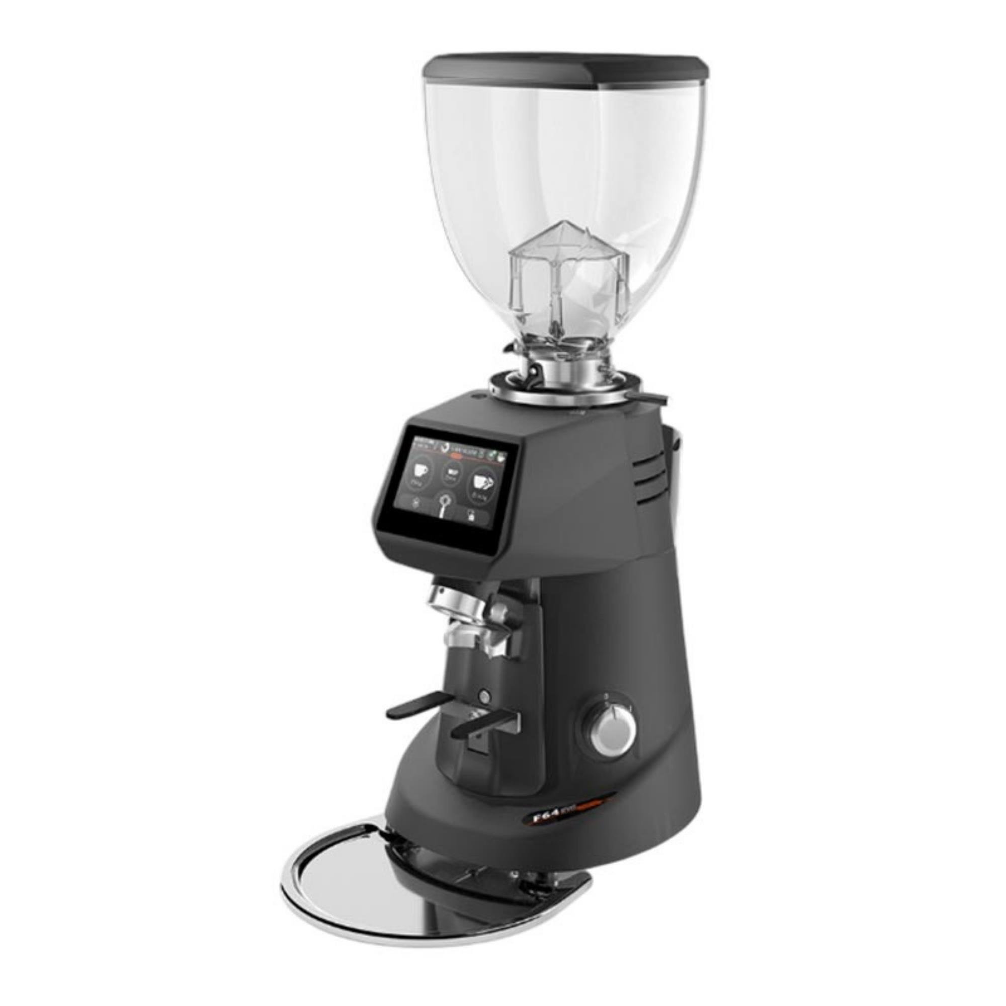 Fiorenzato Soğutmalı On Demand Kahve Değirmeni Dark Titanyum 64 mm, Siyah F64 EVO SENSE (F64 EVO SENSE)