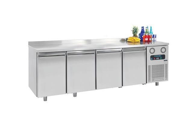 Frenox Dört Kapılı Tezgah Tip Derin Dondurucu 233x70x85 cm 304 Kalite CGL4-R290 (CGL4-R290)