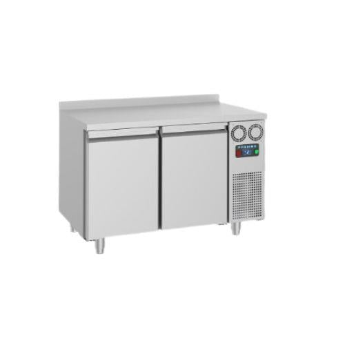 Frenox İki Kapılı Tezgah Tip Buzdolabı Kısa 120x60x85 cm 304 Kalite CSN2-SH (CSN2-SH)
