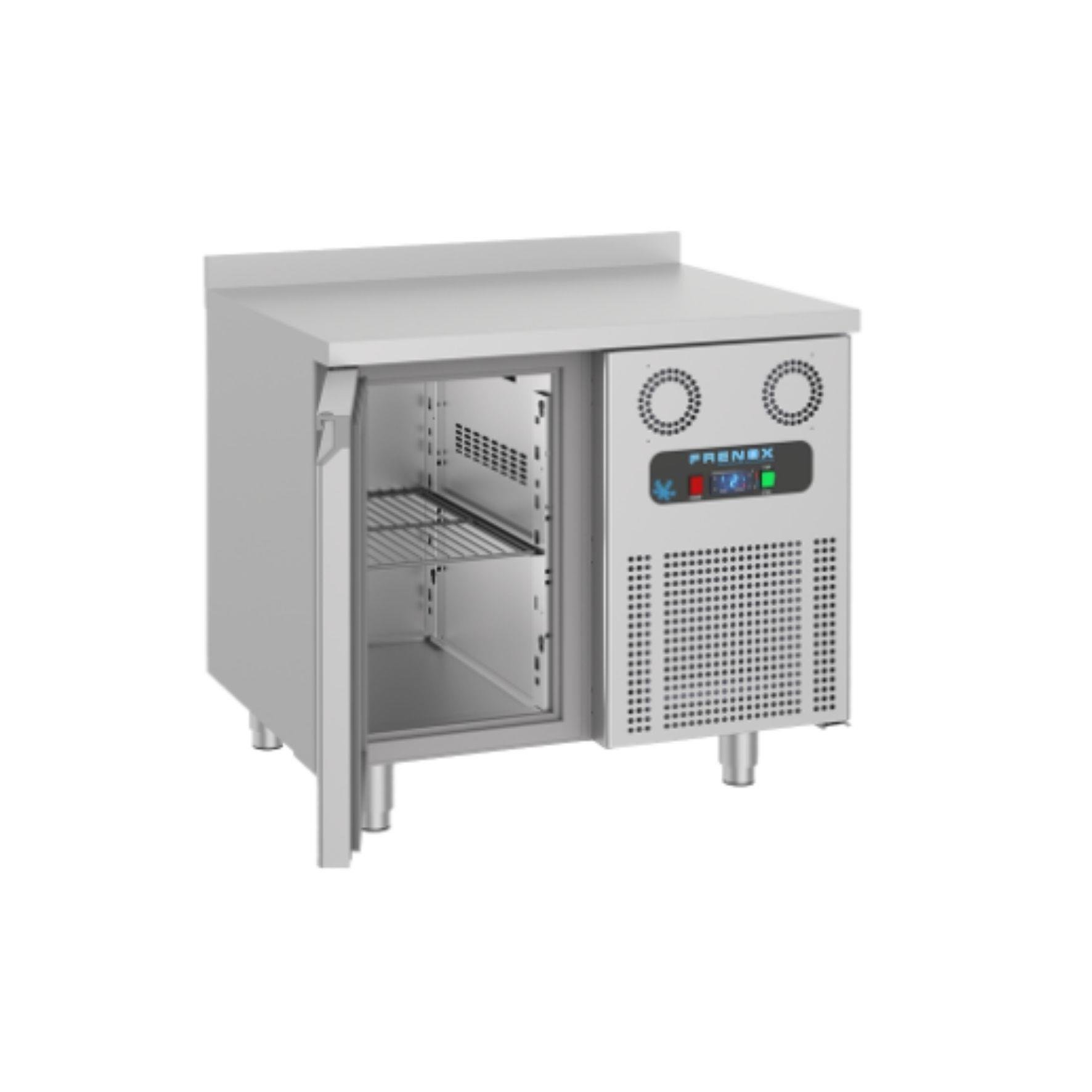 Frenox Tek Kapılı Tezgah Tip Buzdolabı 93,5x60x85 cm 304 Kalite BSN1-C-R290 (BSN1-C-R290)