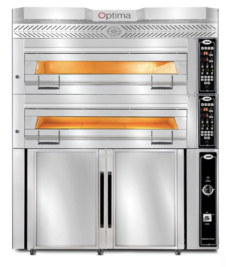GMG 2 Katlı Pasta Börek Fırını Elektrikli Optima Serisi 124x84x18 cm PB2M - 128 (PB2M - 128)