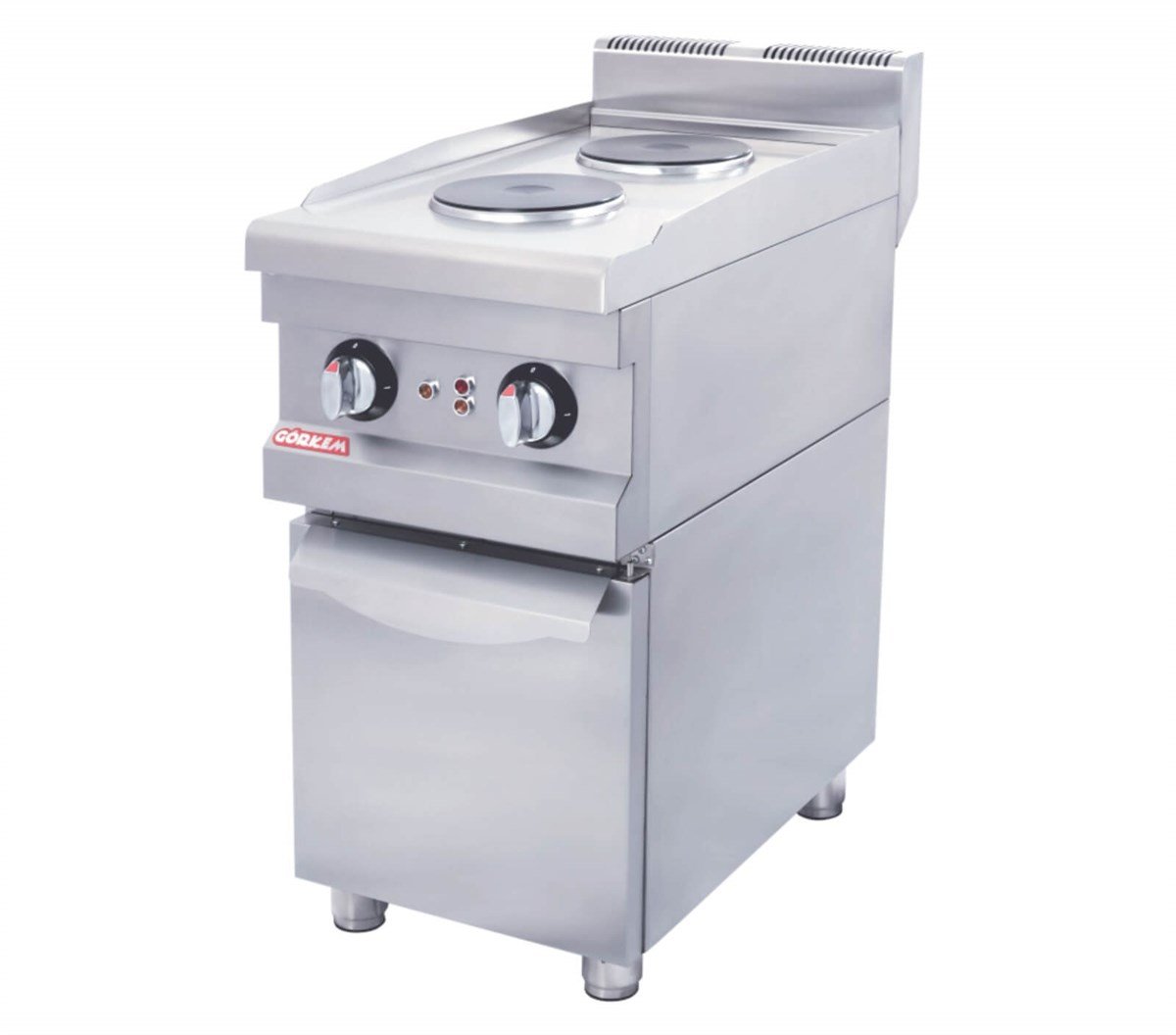 Görkem 2 Li Alt Dolaplı Ocak Elektrikli 40x61x85 Cm 666 (666)
