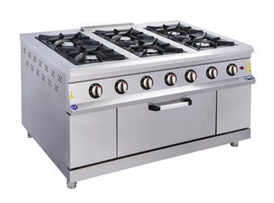 Görkem 6 Gözlü Kuzine Gazlı ve Lpg Li 150x100x85 Cm 806 (806)