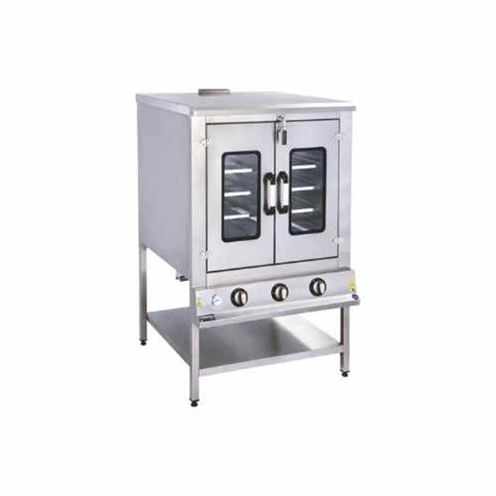 Görkem Çift Kapılı Pasta Börek Fırını Gazlı ve Lpg Li 100x100x160 Cm 852 (852)