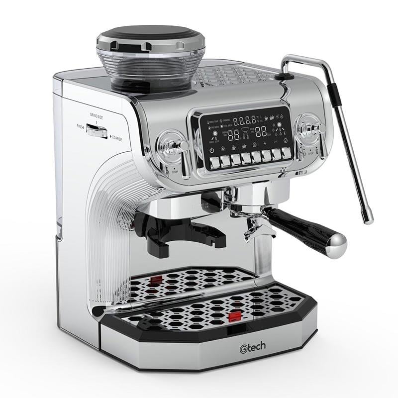 Gtech ST-530ED PID Tek Gruplu Ev Tipi Öğütücülü Espresso Kahve Makinesi (ST-530ED PID)