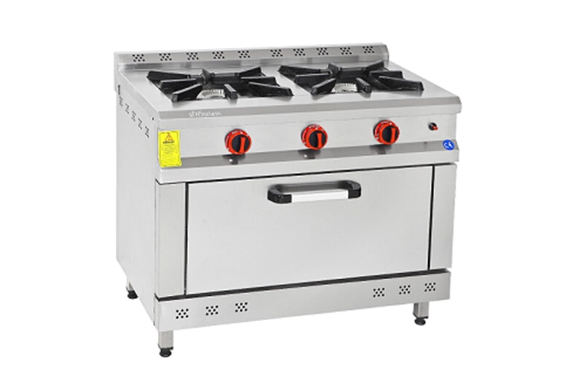 Himaksan 2 Ocak 1 Kuzine Gazlı ve Lpg Li 100X60X85 HMK-KZG 1060 (HMK-KZG 1060)