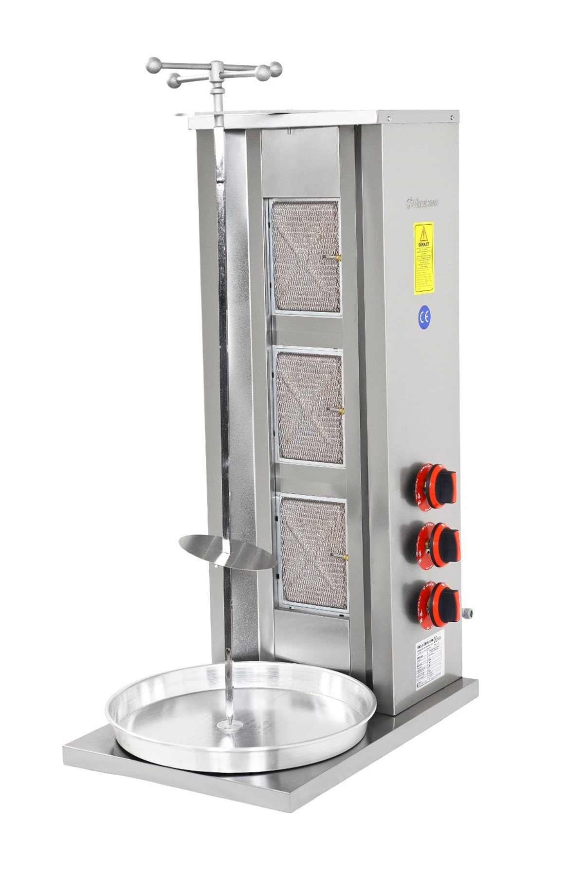 Himaksan 3 lü Döner Ocağı Gazlı ve Lpg Li 35x24x90 cm HMK-DNG 3 (HMK-DNG 3)
