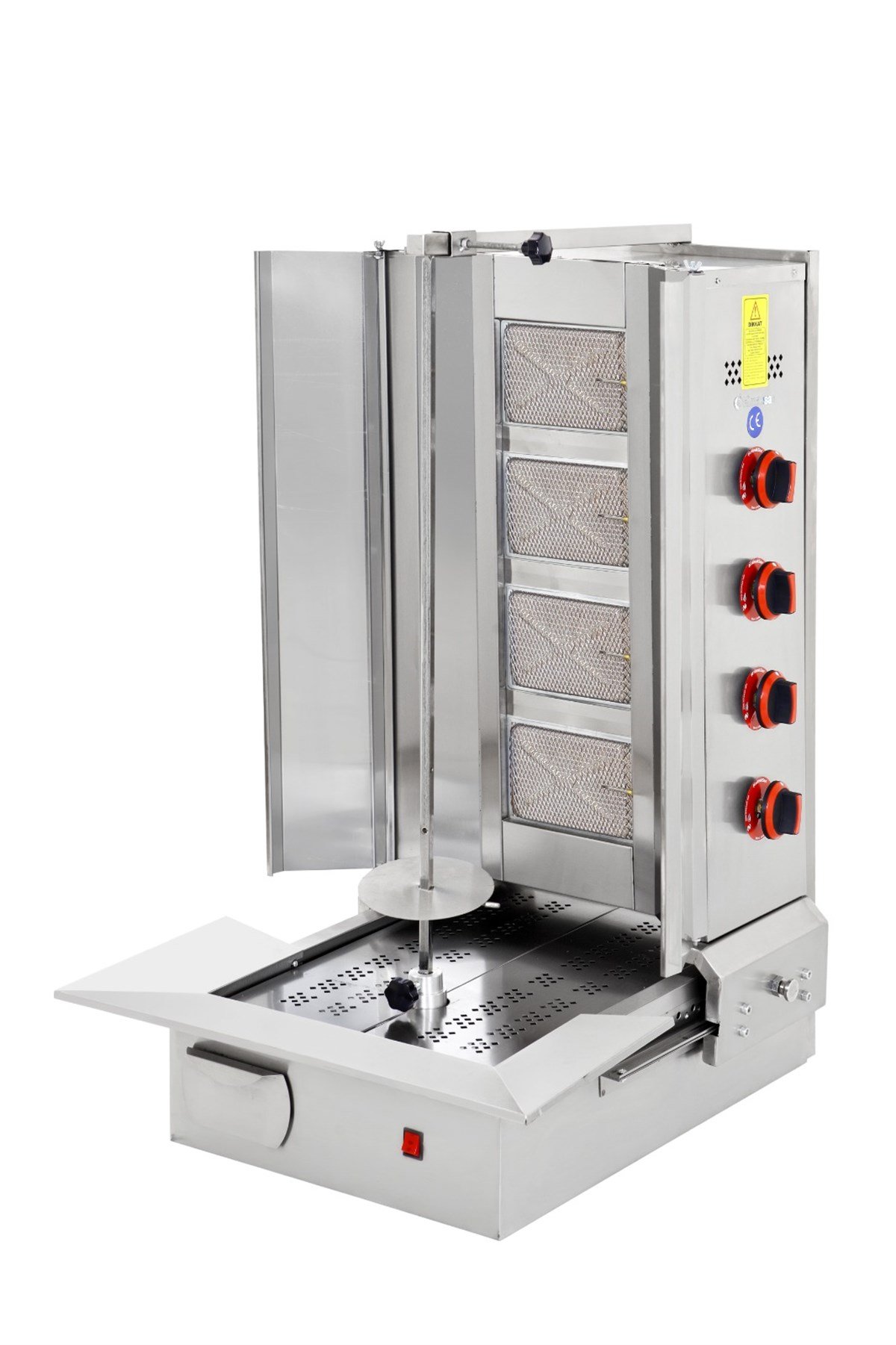 Himaksan 4 Lü Alttan Motorlu Döner Ocağı Gazlı Ve Lpg Li HMK-AMDNG 4 (HMK-AMDNG 4)