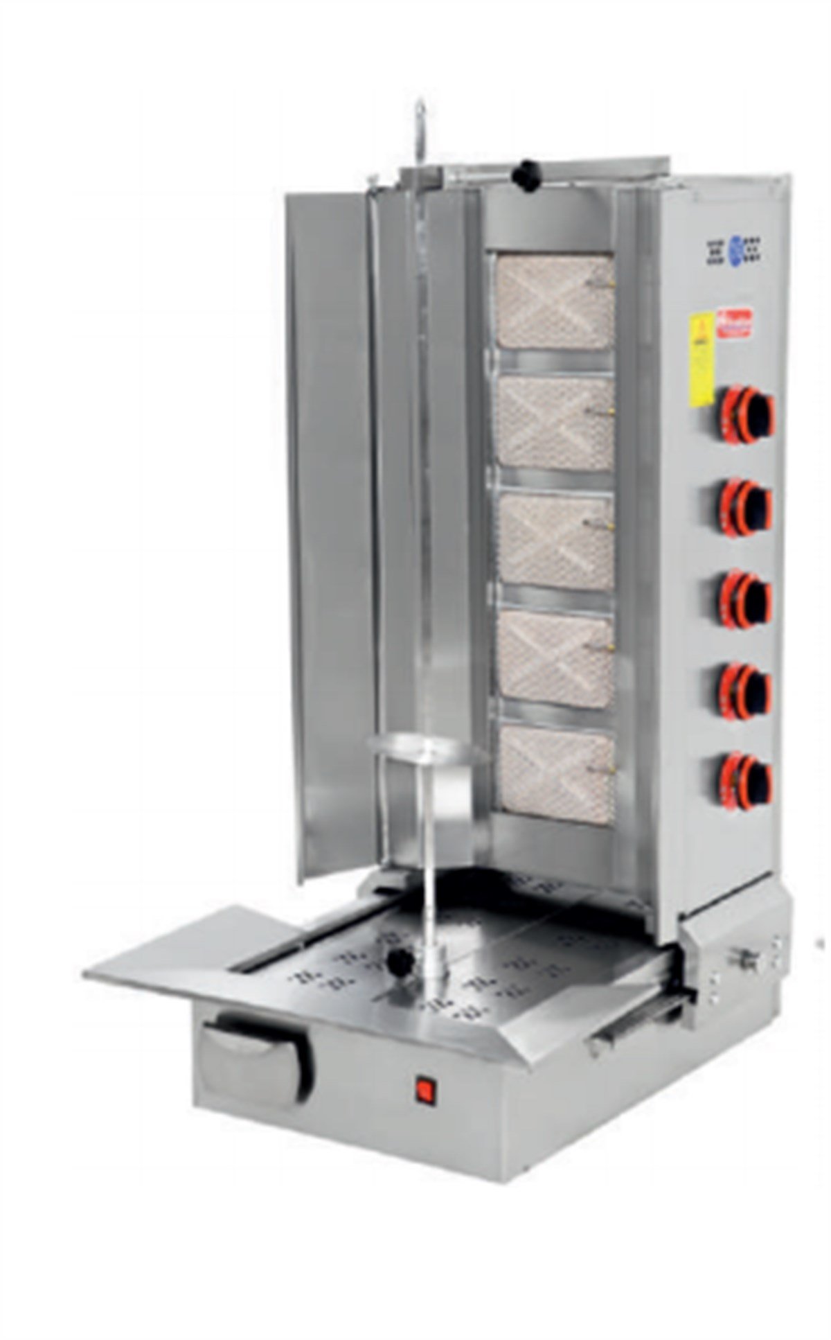 Himaksan 5 Li Döner Ocağı Alttan Motorlu Gazlı ve Lpg Li HMK-AMDNG 5 (HMK-AMDNG 5)