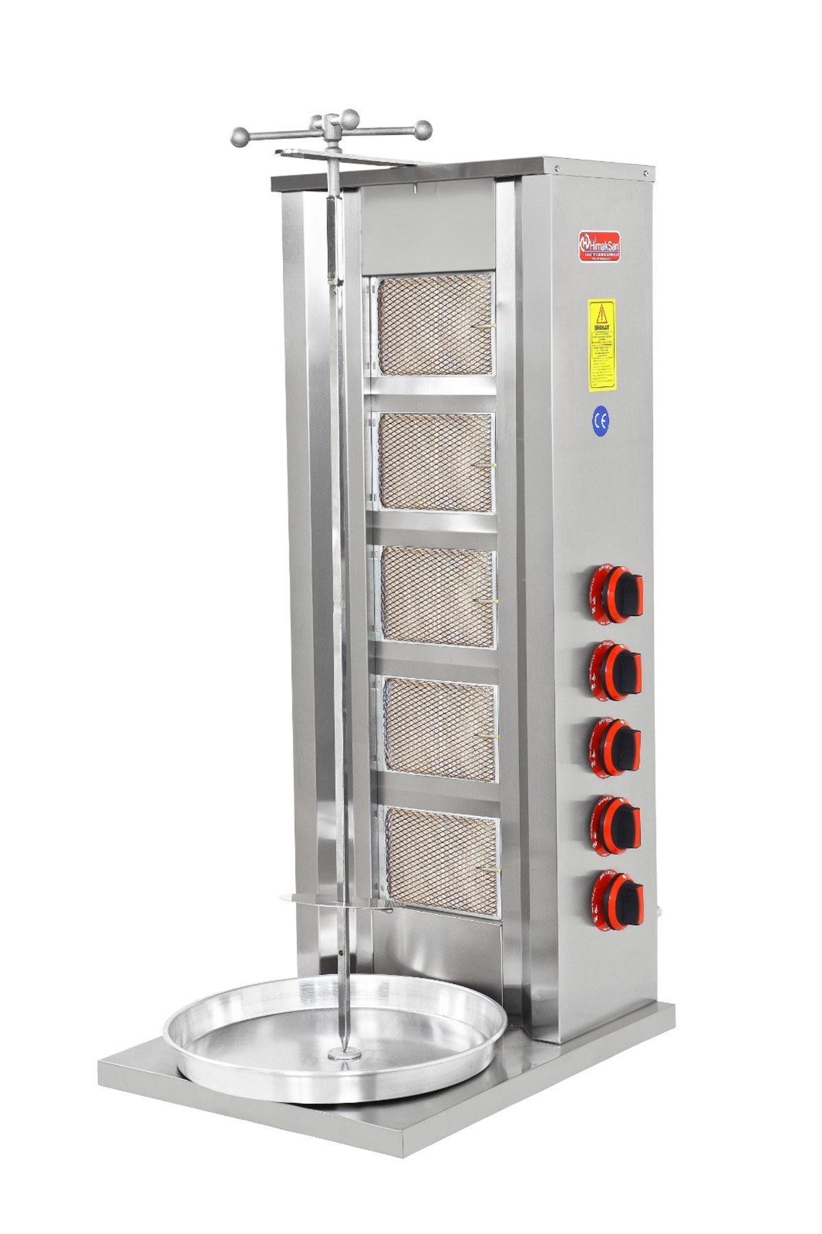 Himaksan 5 Li Döner Ocağı Gazlı ve Lpg Li 41,5x24x110 Cm HMK-DNG 5 (HMK-DNG 5)