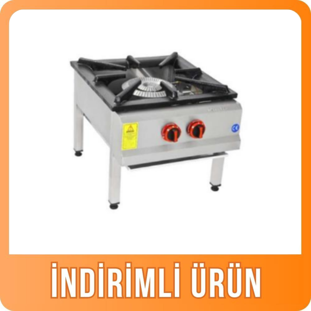 Himaksan Çift Yanışlı Yer Ocağı Gazlı ve Lpg Li 60X70X50 cm HMK-YOG 2 (HMK-YOG 2)