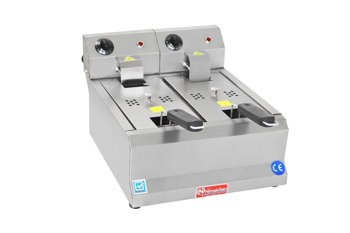 Himaksan Fritöz Çiftli 3+3 Lt Elektrikli 42X50X20 Cm HMK-FE 3+3 (HMK-FE 3+3)