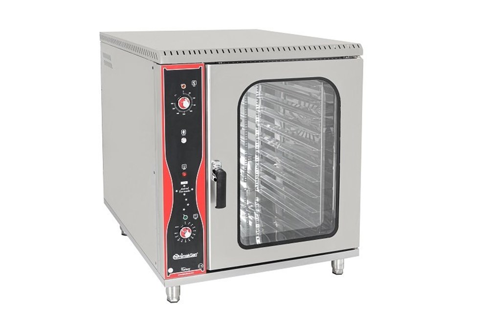 Himaksan Tepsili Konveksiyonlu Fırın Manuel Elektrikli 2/1 - 10 HMK-MKPFE 9118 (HMK-MKPFE 9118)