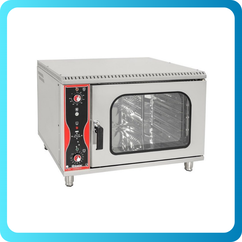 Himaksan Tepsili Konveksiyonlu Fırın Manuel Elektrikli 40x60 - 6 HMK-MKPFE 1077 (HMK-MKPFE 1077)
