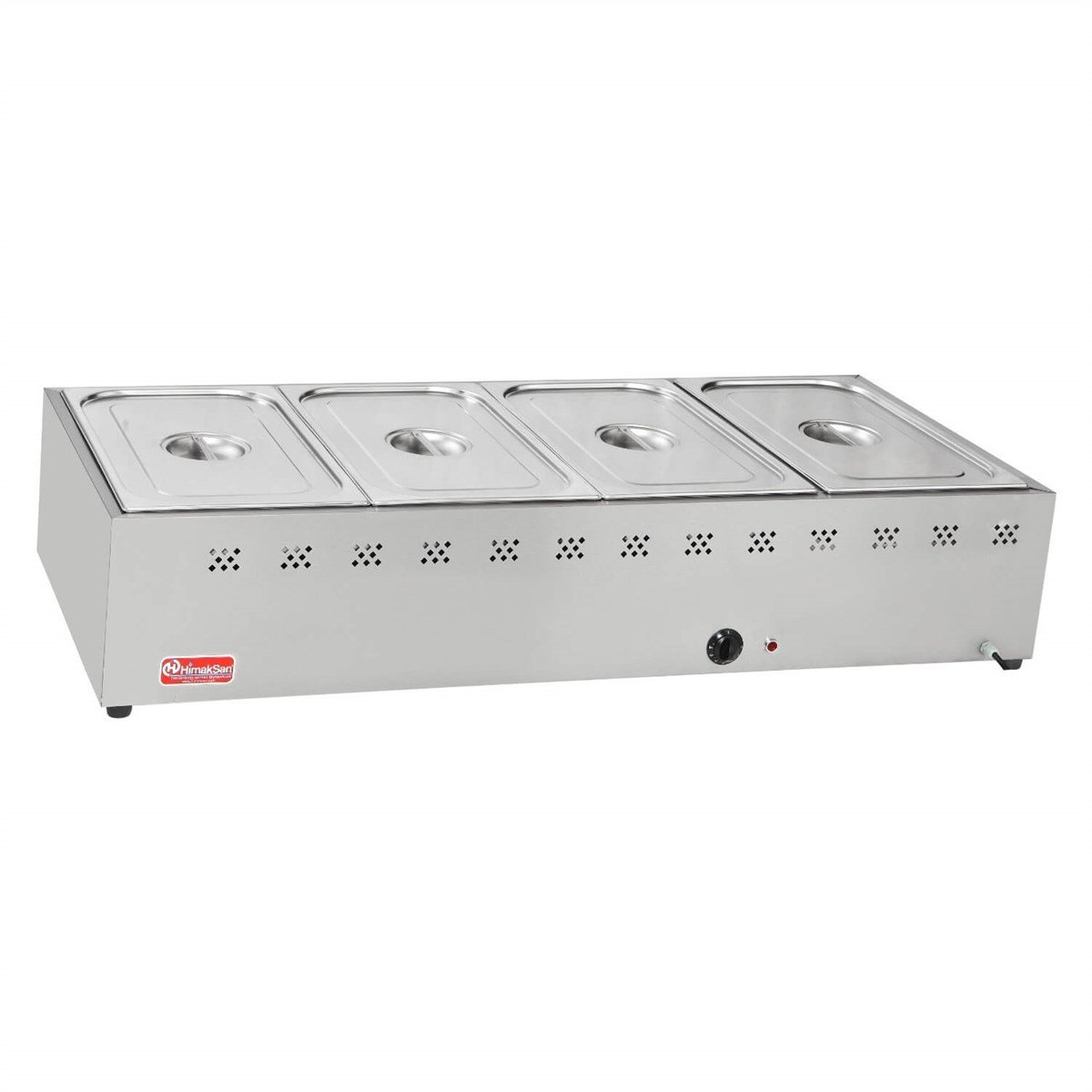 Himaksan Set Üstü Benmari 1/1 4 Lü Elektrikli 135x57x25 Cm HMK-BSÜE 4 (HMK-BSÜE 4)