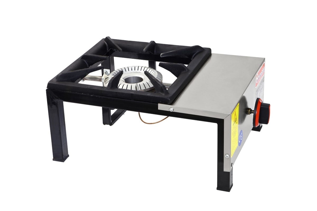 Himaksan Tekli Kısa Lokanta Ocağı Gazlı ve Lpg Li 33X45X25 Cm HMK-LKK-1 (HMK-LKK-1)