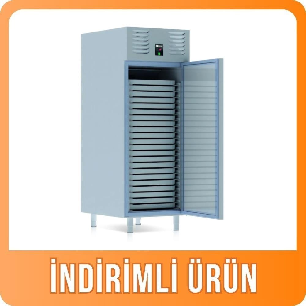 İceinox Dik Tip Pastane Tip Buzdolabı Tek Kapılı 22 x 40x60 Tepsi Kapasiteli VTS-T 610 CR (VTS-T 610 CR)