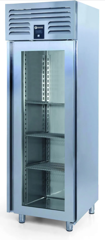 İceinox Dik Tip Derin Dondurucu Tek Cam Kapılı - Gastronorm Seri VTS 610 N CR-VG (VTS 610 N CR-VG)