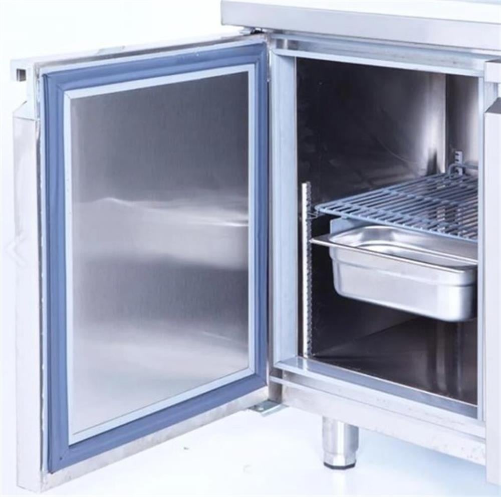 Iceinox Tezgah Tip 2 Kapılı Derin Dondurucu Snack Seri 150x60x85 Cm CTS 275 N CR (CTS 275 N CR)