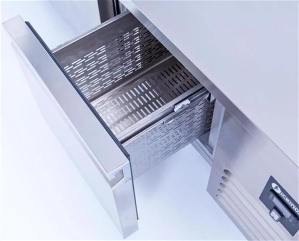 Iceinox Tezgah Tip 2 Kapılı Derin Dondurucu Snack Seri 150x60x85 Cm CTS 275 N CR (CTS 275 N CR)