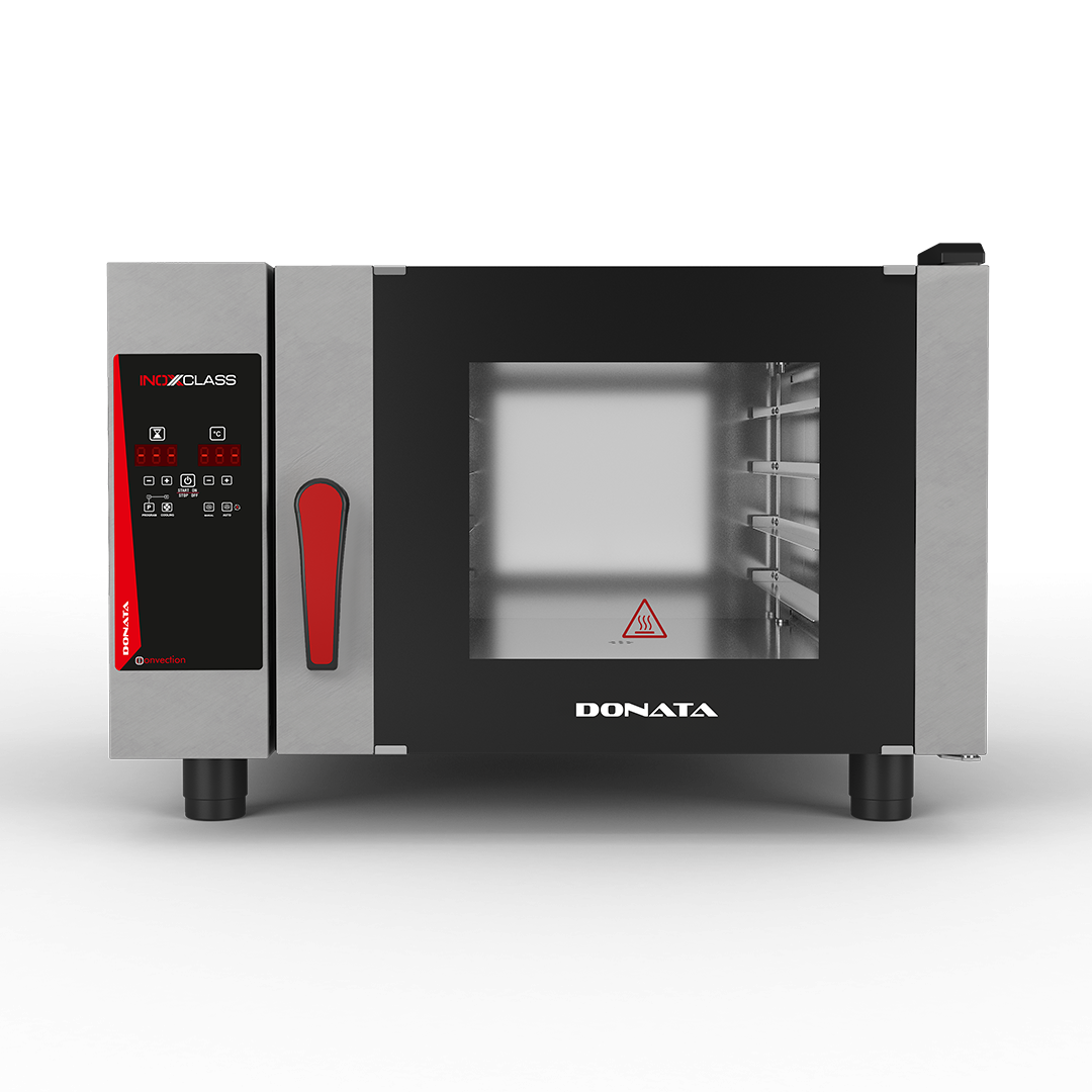 İnoxclass 4 Tepsili Elektrikli Patisserie Fırın , Dijital Donata Seri D04E (D04E)