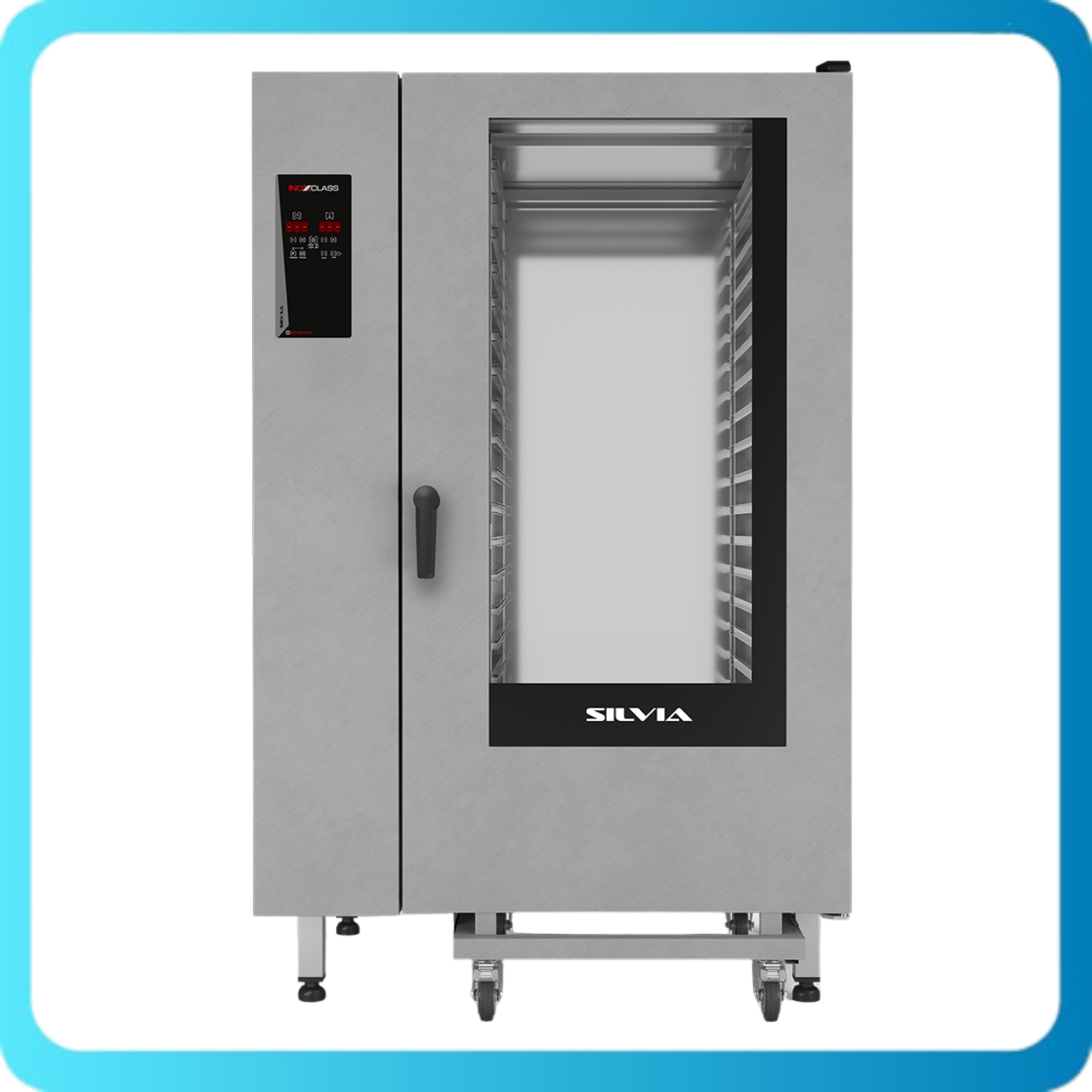 İnoxclass 40 Tepsili Konveksiyonlu Fırın Elektrikli 40 x GN 1/1 - 20 x GN 2/1 Silvia S40E (S40E)