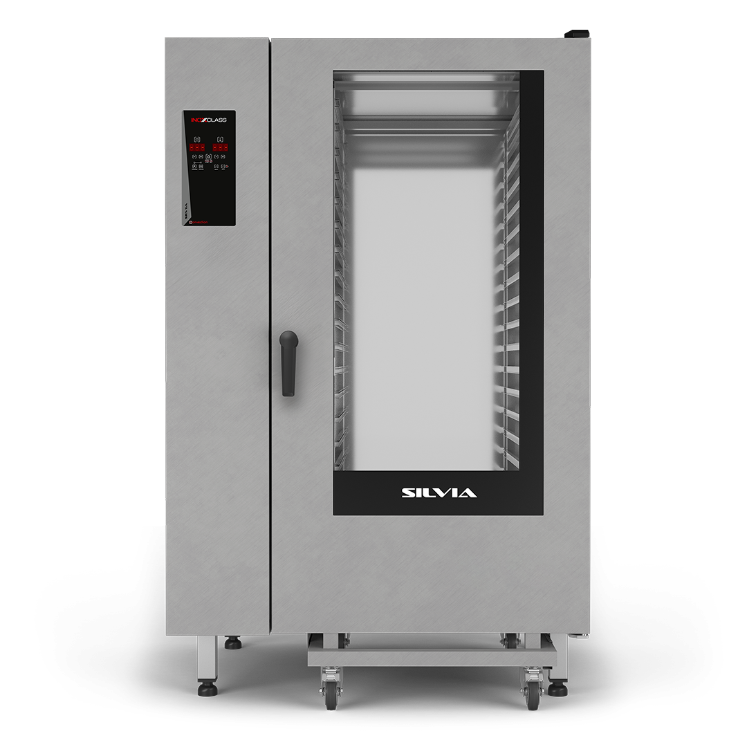 İnoxclass 40 Tepsili Konveksiyonlu Fırın Elektrikli 40 x GN 1/1 - 20 x GN 2/1 Silvia S40E (S40E)