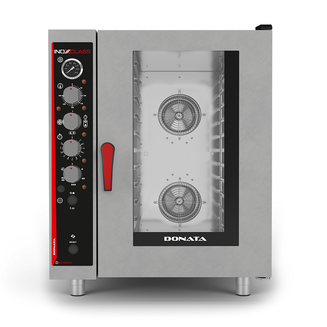 İnoxclass 6 Tepsili Patisserie Fırın 6 - 40x60 Gazlı Donata Seri D06EG (D06EG)