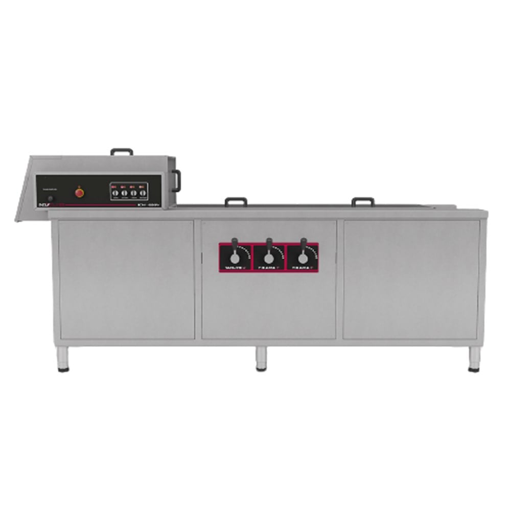 İnoxclass 600 Kg/Saat Konveyörlü Sebze Yıkama Makinesi ICW-600V (ICW-600V)