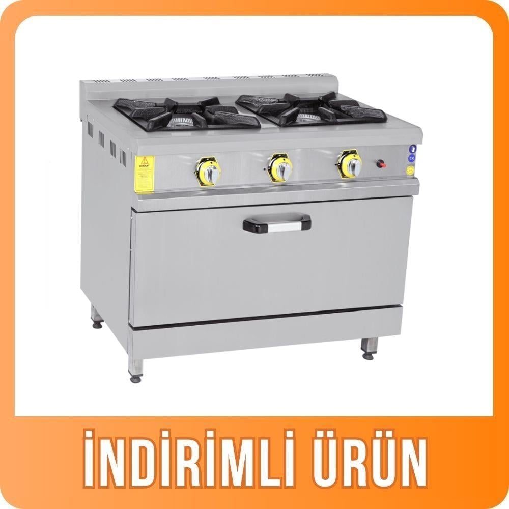 İnoxmaster 2 Li Kuzine Gazlı ve Lpg Li 100x60x85 Cm İMR-KOG-1060 (İMR-KOG-1060)