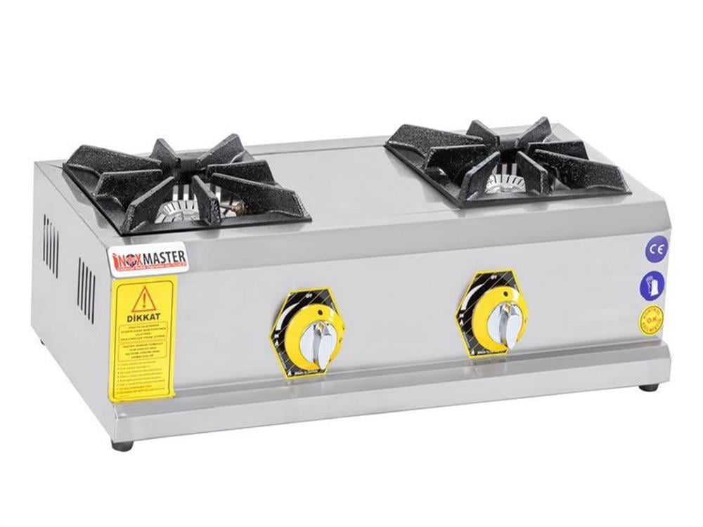 İnoxmaster 2 Li Mini Ocak Gazlı ve Lpg Li 29x60x14 Cm İMR-MNOG-2 (İMR-MNOG-2)