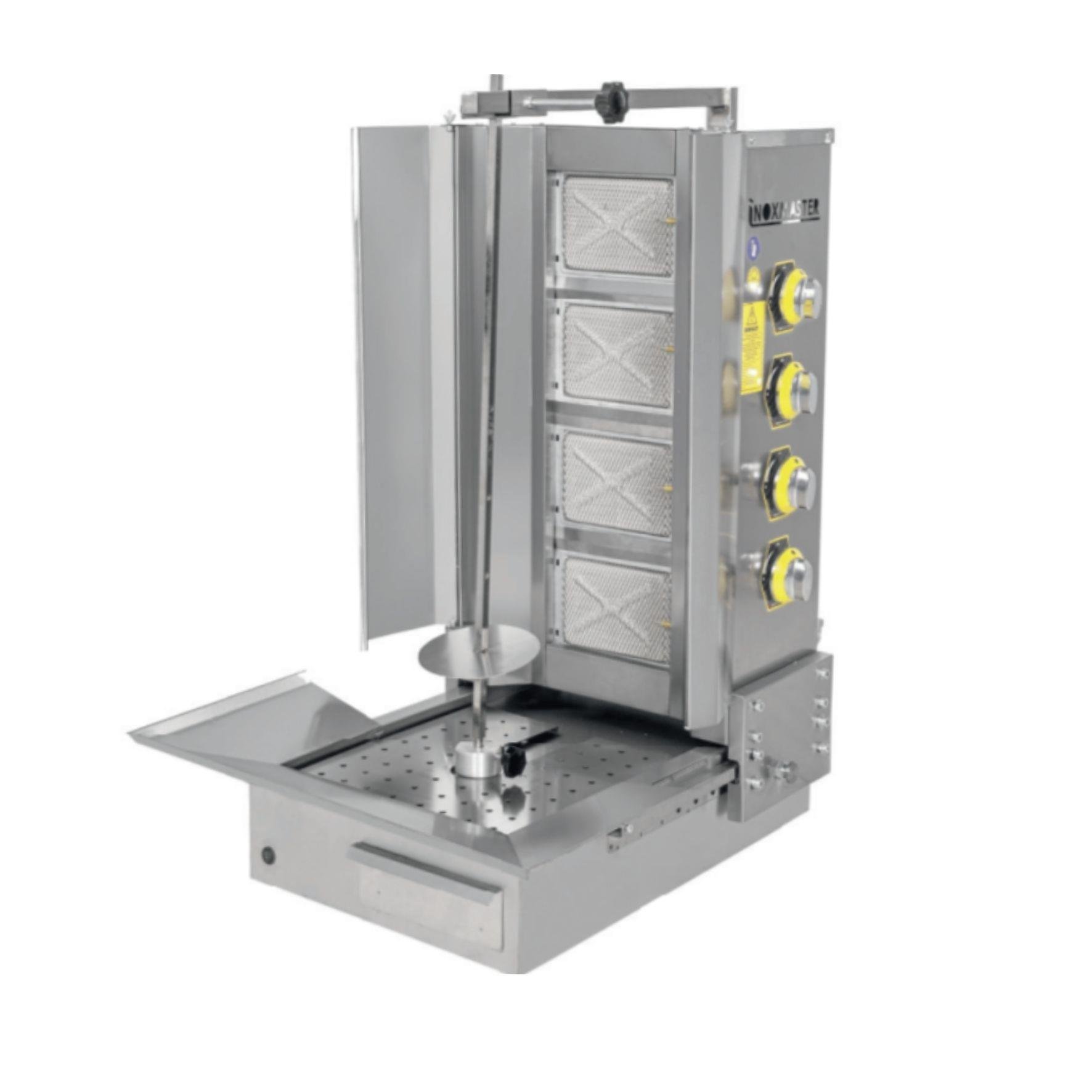 İnoxmaster 4 Lü Alttan Motorlu Döner Ocağı Gazlı ve Lpg Li 50x52x100 Cm İMR-MDNR-401 (İMR-MDNR-401)